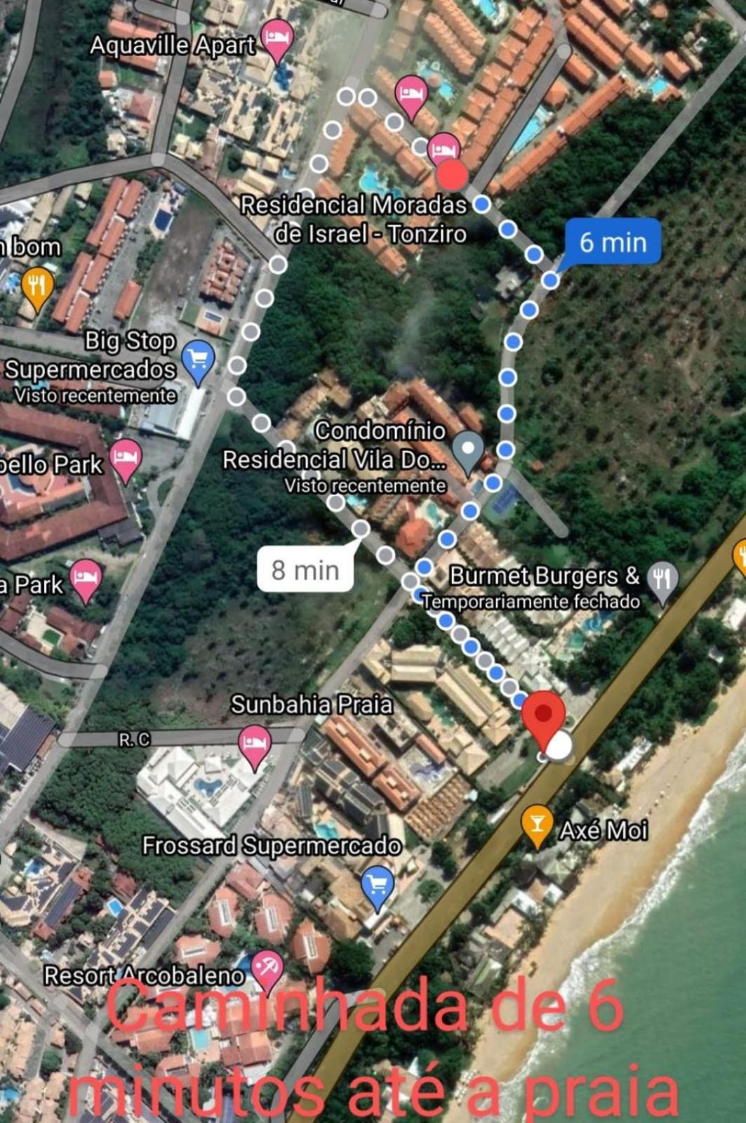 Casa Praia De Taperapuan Em Porto Porto Seguro Exterior photo